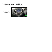Load image into Gallery viewer, 9 Inch Facia FAHYUNDAIVELOSTER201120179 Fascia Dash Plate Panel For Hyundai Veloster 2011-2017 Black