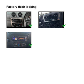 Single DIN FAJEEPCHEROKEE20012007S Facia Kit Panel Fascia Dash For Jeep Cherokee 2001-2007 Grand Cherokee Wrangler