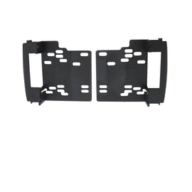 Double 2 DIN FAJEEPCHEROKEE200820117  Facia Kit Panel Fascia Dash For Jeep Cherokee Commander 2008-2011 Grand Cherokee Compass Patriot Wrangler
