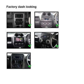 Double 2 DIN FAJEEPCHEROKEE200820117  Facia Kit Panel Fascia Dash For Jeep Cherokee Commander 2008-2011 Grand Cherokee Compass Patriot Wrangler
