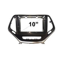 Load image into Gallery viewer, 10 Inch Facia FAJEEPCHEROKEE2015ON10  Fascia Dash Plate Panel For Jeep Cherokee 2015+