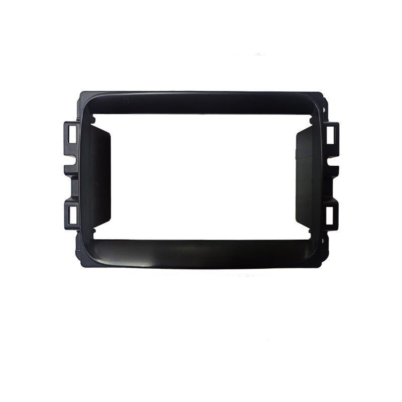 Double 2 DIN FAJEEPCHEROKEESPORT2015ON7  Facia Kit Fascia Dash Plate Panel For Jeep Cherokee Sport KL 2015+
