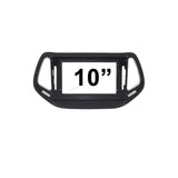 10 Inch Facia FAJEEPCOMPASS2017ON10 Fascia Dash Plate Panel For Jeep Compass 2017+