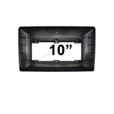 10 Inch Facia FAJEEPWRANGLER2007201610 Fascia Dash Plate Panel For Jeep Wrangler 2007-2016 Black