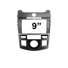 9 Inch Facia F9KA36 Fascia Dash Plate Panel For Kia Cerato Koup Auto A/C 2009-2013