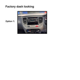 9 Inch Facia F9KA9 Fascia Dash Plate Panel For Kia Rio 2005-2011