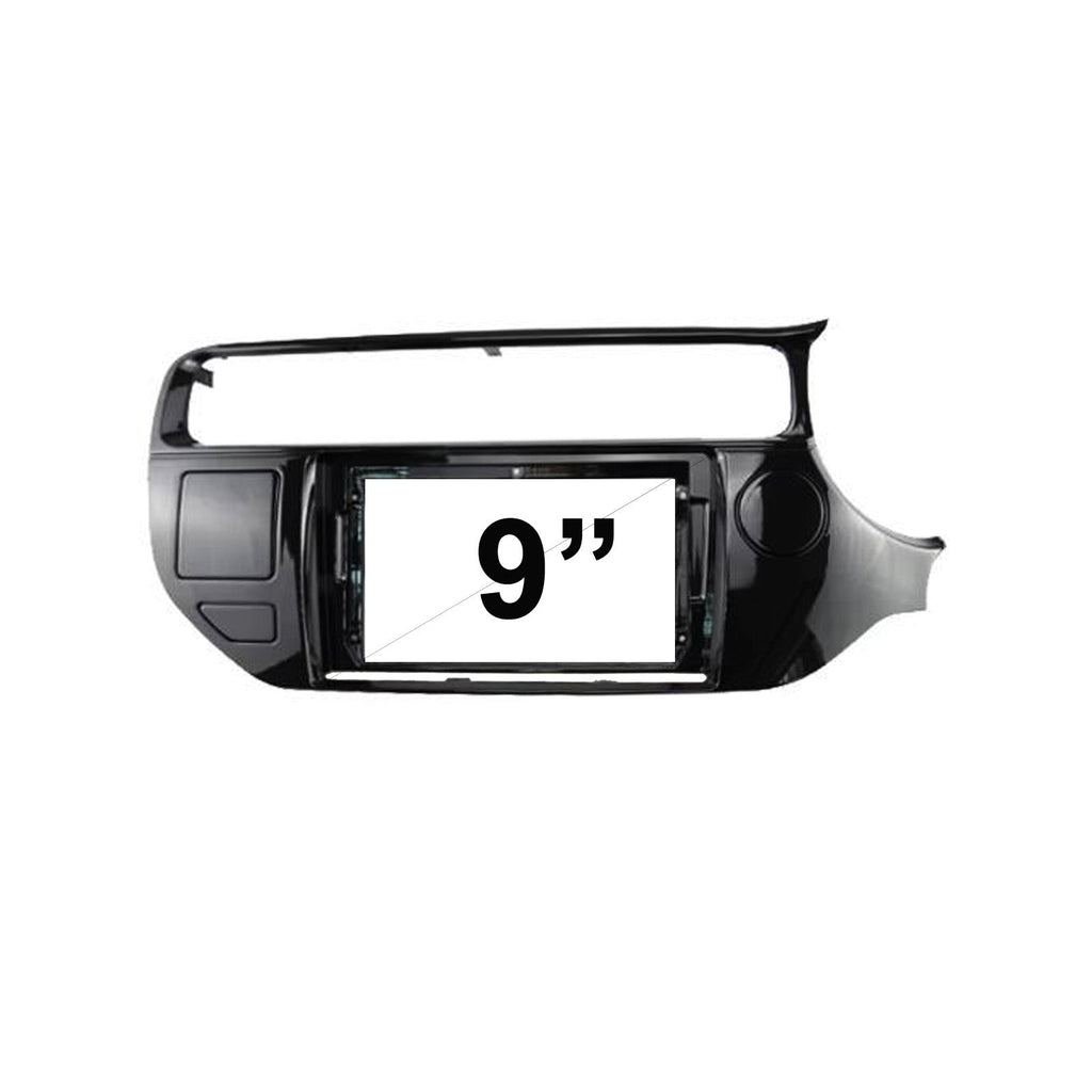 9 Inch Facia FAKIARIO201520169 Fascia Dash Plate Panel For Kia Rio 2015-2016