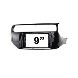 9 Inch Facia F9KA23 Fascia Dash Plate Panel For Kia Rio 2015-2016