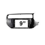 9 Inch Facia FAKIARIO201520169 Fascia Dash Plate Panel For Kia Rio 2015-2016