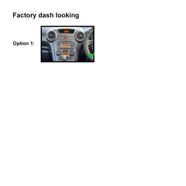 9 Inch Facia F9KA39 Fascia Dash Plate Panel For Kia Rondo 2008-2012 Carens