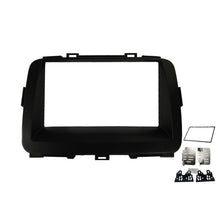 Load image into Gallery viewer, Double 2 DIN FAKIARONDO2013ON7 Facia Kit Panel Fascia Plate Dash For Kia Rondo RP 2013+