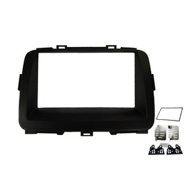 Double 2 DIN FAKIARONDO2013ON7 Facia Kit Panel Fascia Plate Dash For Kia Rondo RP 2013+