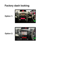 10 Inch Facia FAKIASORENTO2009201210 Fascia Dash Plate Panel For Kia Sorento 2009-2012