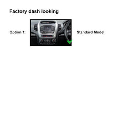 9 Inch Facia F9KA27 Fascia Dash Plate Panel For Kia Sorento 2013-2014 Standard