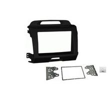 Load image into Gallery viewer, Double 2 DIN F7KA7 Facia Kit Panel Fascia Dash Plate For Kia Sportage SL 2010-2015 Small Clock Display