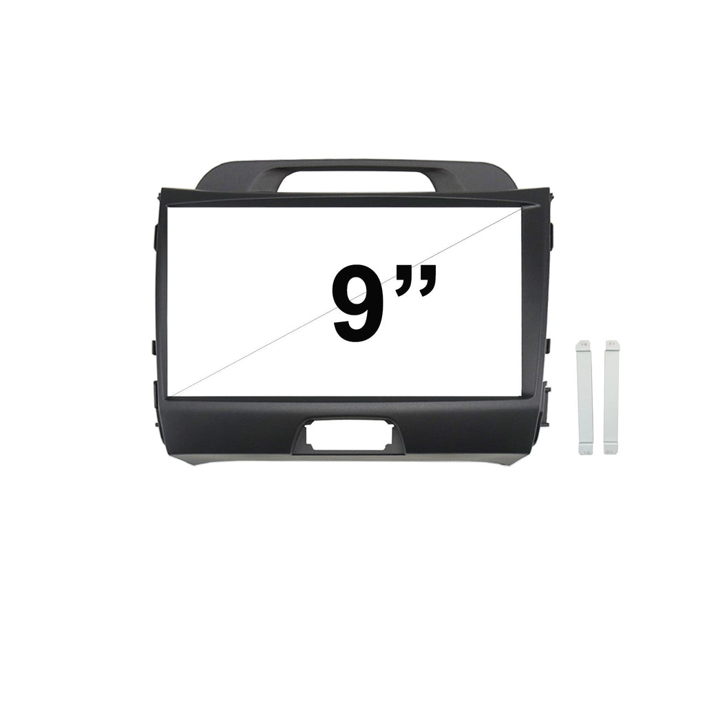 9 Inch Facia F9KA32 Fascia Dash Plate Panel For Kia Sportage 2010-2015