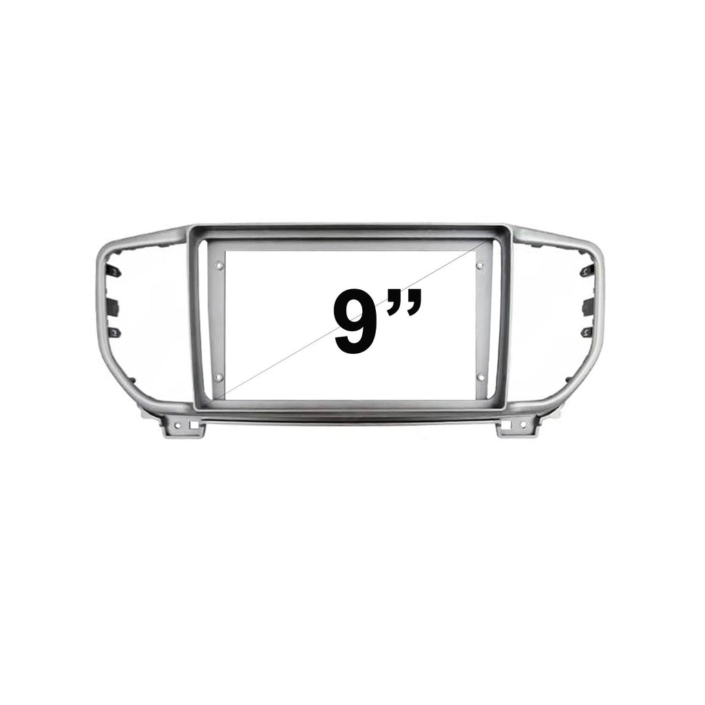 9 Inch Facia F9KA34 Fascia Dash Plate Panel For Kia Sportage 2019-2021