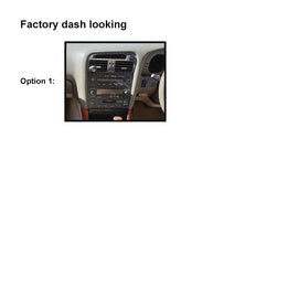 9 Inch Facia F9LX3 Fascia Dash Plate Panel For Lexus GS300 1998-2004