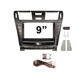 9 Inch Facia & HARNESS  FALEXUSLS46020062012P9 Fascia Dash Plate Panel For Lexus LS460 2006-2012 Premium