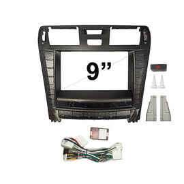 9 Inch Facia & HARNESS  FALEXUSLS46020062012S9 Fascia Dash Plate Panel For Lexus LS460 2006-2012 Standard