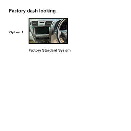 9 Inch Facia & HARNESS  FALEXUSLS46020062012S9 Fascia Dash Plate Panel For Lexus LS460 2006-2012 Standard