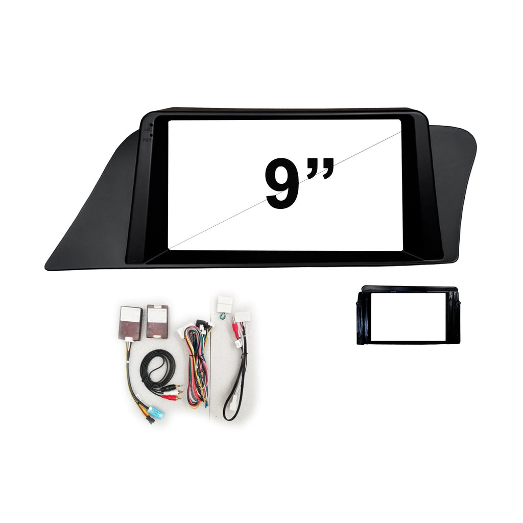 9 Inch Facia & HARNESS  FALEXUSRX450H200920159 Fascia Dash Plate Panel For Lexus Lexus RX450h 2009-2015