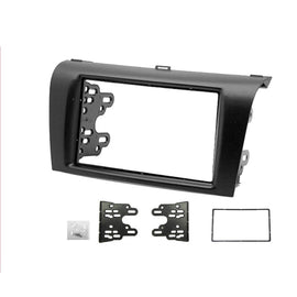 Double 2 Din FAMAZDA3200420097 Facia Kit Fascia Panel Plate Dash For Mazda 3 2004-2009