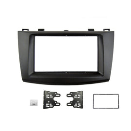 Double 2 Din FAMAZDA3200920137 Facia Kit Panel Fascia Plate Dash For Mazda 3 2009-2013