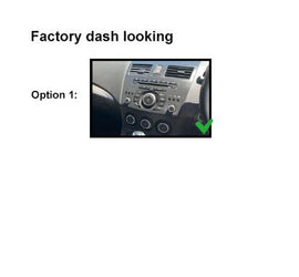 Double 2 Din FAMAZDA3200920137 Facia Kit Panel Fascia Plate Dash For Mazda 3 2009-2013