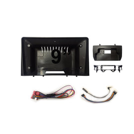 9 Inch Facia & HARNESS FAMAZDA6200220089 Fascia Dash Plate Panel For Mazda 6 2002-2008