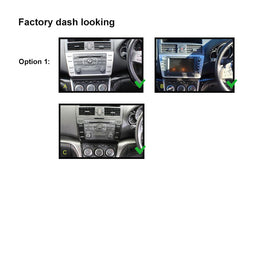 9 Inch Facia FAMAZDA6200820129 Fascia Dash Plate Panel For Mazda 6 2008-2012