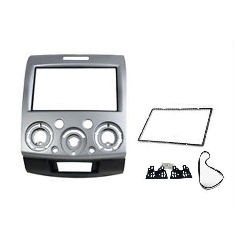 Double 2 DIN FAMAZDABT50200620117 Facia Kit Panel Fascia Dash Plate For Mazda BT50 BT-50 2006-2011