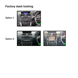9 Inch Facia FAMAZDABT50201220199 Fascia Dash Plate Panel For Mazda BT50 2012-2019