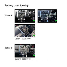 9 Inch Facia FAMAZDACX7200620129 Fascia Dash Plate Panel For Mazda CX7 2006-2012