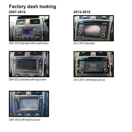 10 Inch Facia FAMAZDACX92007201510 Fascia Dash Plate Panel For Mazda CX9 2007-2015