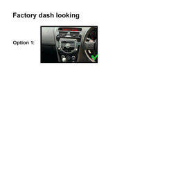 9 Inch Facia FAMAZDARX8200820109 Fascia Dash Plate Panel For Mazda RX8 2008-2010