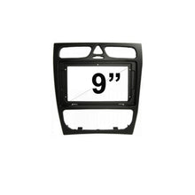 Load image into Gallery viewer, 9 Inch Facia FAMERCEDESCCLASS200120049 Fascia Dash Plate Panel For Mercedes Benz C-Class W203 2001-2004