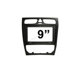 9 Inch Facia F9MB3 Fascia Dash Plate Panel For Mercedes Benz C-Class W203 2001-2004