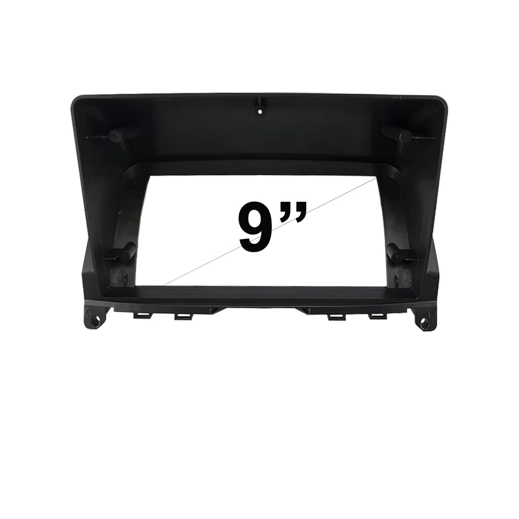 9" FACIA KIT & HARNESS F9MB26 Fascia Dash Plate Panel For Mercedes Benz C-Class 2007-2012 W204