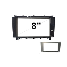 Load image into Gallery viewer, 8 Inch Facia FAMERCEDESCLK200520088 Fascia Dash Plate Panel For Mercedes Benz CLK-Class 2005-2008