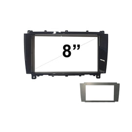 8 Inch Facia FAMERCEDESCLK200520088 Fascia Dash Plate Panel For Mercedes Benz CLK-Class 2005-2008