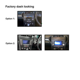 8 Inch Facia FAMERCEDESSLK200420108 Fascia Dash Plate Panel For Mercedes Benz SLK R171 2004-2010