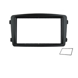 Double 2 DIN FAMERCEDESW203CLK2000200471 Facia Kit Panel Fascia Plate Dash For Mercedes C-Class W203 CLK 2000-2004