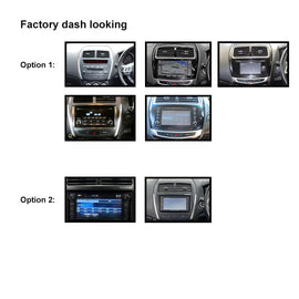 10 Inch Facia FAMITSUBISHIASX2010201710 Fascia Dash Plate Panel For Mitsubishi ASX 2010-2017