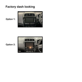 10 Inch Facia FAMITSUBISHIASX2018ON10 Fascia Dash Plate Panel For Mitsubishi ASX 2018+