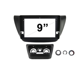 9 Inch Facia FAMITSUBISHILANCER200320079 Fascia Dash Plate Panel For Mitsubishi Lancer 2003-2007