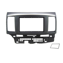Double 2 DIN FAMITSUBISHILANCER200720137 Facia Kit Panel Fascia Dash Plate For Mitsubishi Lancer CJ 2007-2013