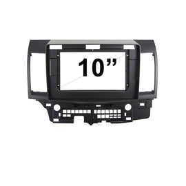 10 Inch Facia FAMITSUBISHILANCER2007201710 Fascia Dash Plate Panel For Mitsubishi Lancer 2007-2017