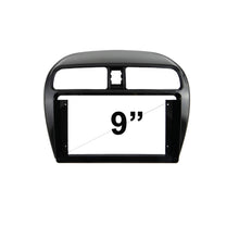 Load image into Gallery viewer, 9 Inch Facia FAMITSUBISHIMIRAGE2012ON9 Fascia Dash Plate Panel For Mitsubishi Mirage 2012+
