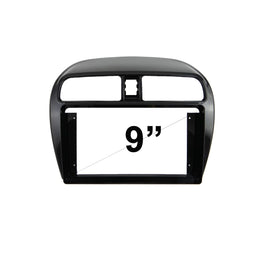 9 Inch Facia FAMITSUBISHIMIRAGE2012ON9 Fascia Dash Plate Panel For Mitsubishi Mirage 2012+